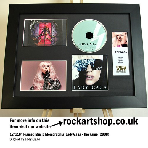 Lady gaga signed the fame - gaga,